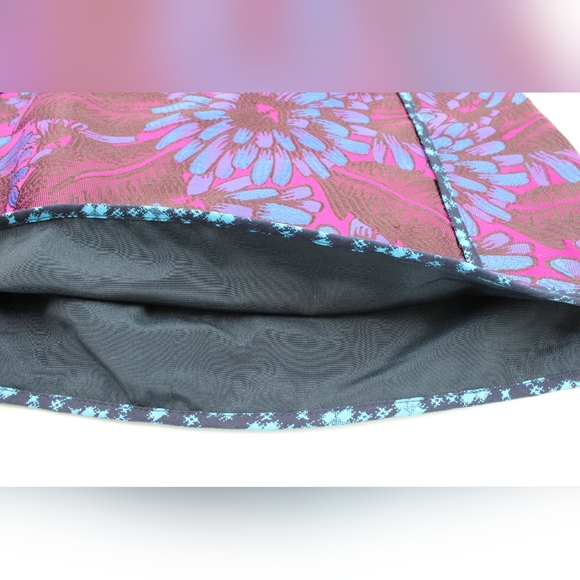 J.Crew Midnight Floral Jacquard Skirt C5911 Size 2 Embroidered Jewel Tones - Picture 2 of 9